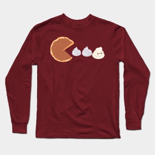 Pie eating Long Sleeve T-Shirt